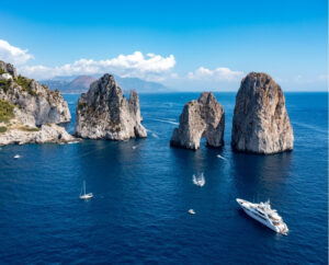 Boat Tour Around Capri Island
